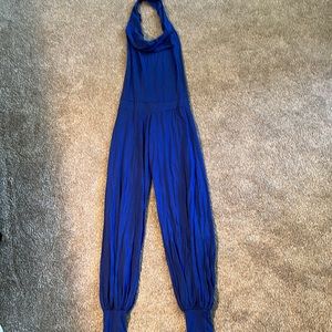 Aria lattner backless jumpsuit romper